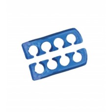 Διαχωριστικά δακτύλων Πεντικιούρ σιλικόνης (ζεύγος) σε μπλέ χρώμα