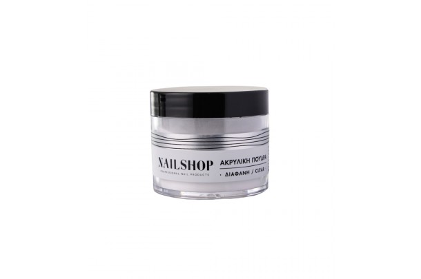 Ακρυλική Σκόνη Clear Nailshop 45gr