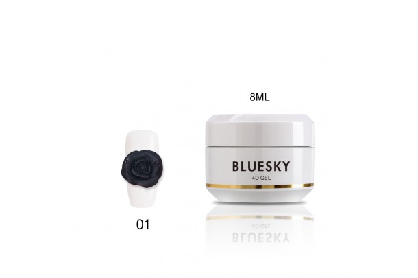 Bluesky 4D GEL-01, NAIL ART