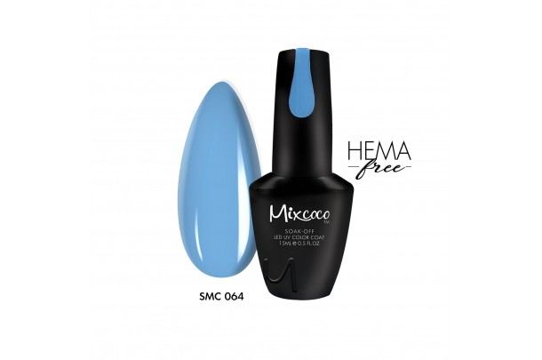 RUBBER BASE 064 BABY PINK (ΒΑΣΗ ΚΑΟΥΤΣΟΥΚ) MIXCOCO 15ML