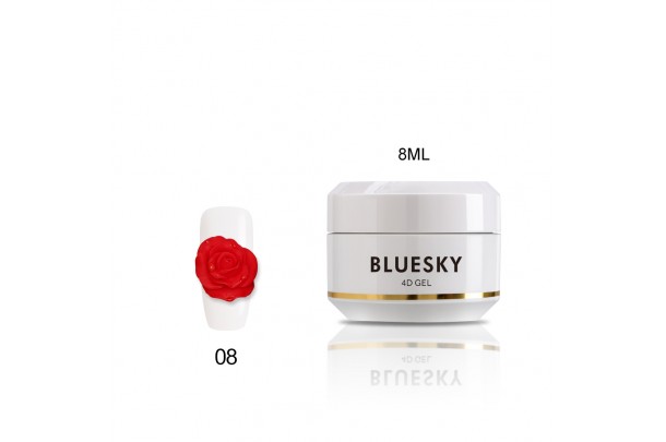 Bluesky 4D GEL-08, NAIL ART