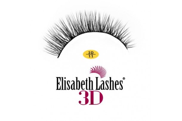 Βλεφαρίδες Μακιγιάζ 3D/11 Medium, Dolly, Μέτρια Πυκνότητα, Natural, Μαύρη Τρέσα