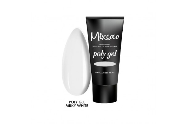 POLY GEL MIXCOCO 60ML MILKY WHITE