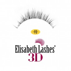 Βλεφαρίδες Μακιγιάζ 3D/74 Natural, Ελαφριές, Κοντές