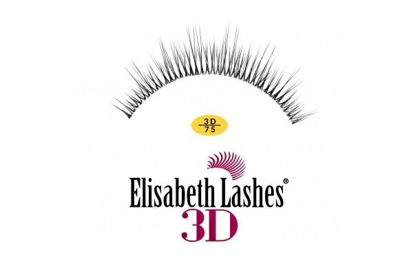 Βλεφαρίδες Μακιγιάζ 3D/75 Natural, Ελαφριές, Κοντές, Μεσαίας πυκνότητας