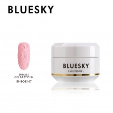 Bluesky EMBOSS GEL BABY PINK 07 NAIL ART