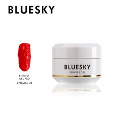 Bluesky EMBOSS GEL RED 08 NAIL ART
