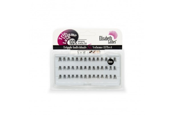 Τριπλά Τουφάκια Μακιγιάζ Short TRIPLE VOLUME LASH | Elisabeth Lashes