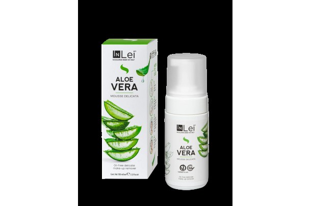 Mousse Aloe Vera - InLei® απαλός αφρός ντεμακιγιάζ χωρίς έλαια με ενυδατικά στοιχεία Mousse Aloe Vera - InLei® απαλός αφρός ντεμακιγιάζ χωρίς έλαια με ενυδατικά στοιχεία