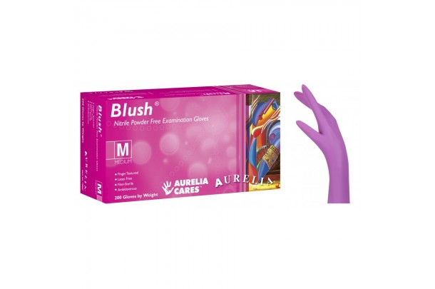 ΓΑΝΤΙΑ ΝΙΤΡΙΛΙΟΥ ΡΟΖ S 100τμχ ΓΑΝΤΙΑ