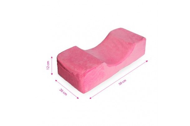 Βελούδινο Εργονομικό Μαξιλάρι για Βλεφαρίδες Για τοποθέτηση extensions, lash lift, αναβάθμιση φρυδιών