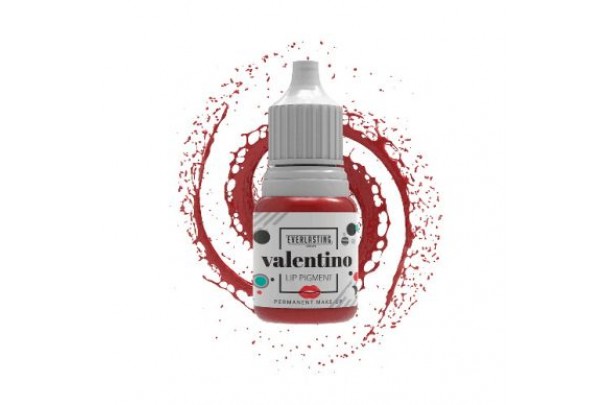 VALENTINO χρωστική χειλιών για PMU/Microblading σε κλασσικό κόκκινο EVERLASTING BROWS