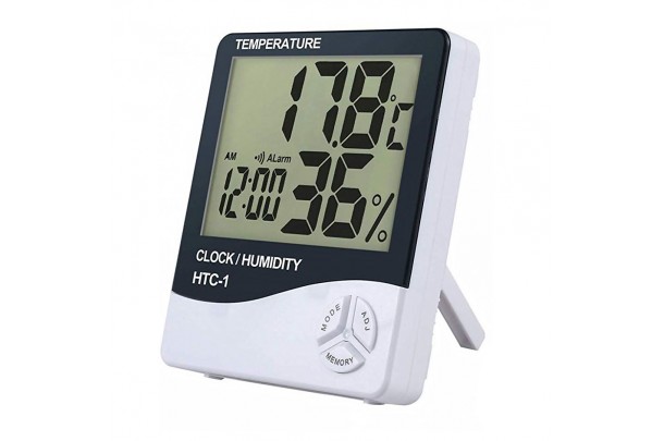 Υγρασιόμετρο – Θερμόμετρο Επιτραπέζιο, για τεχνίτριες βλεφαρίδων