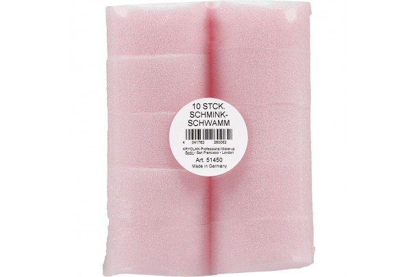 KRYOLAN ROUND MAKE-UP SPONGE 10 ΤΕΜΑΧΙΑ SPONGE