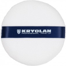 KRYOLAN POWDER PUFF WHITE 9 CM SPONGE