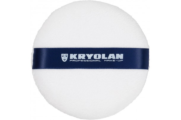 KRYOLAN POWDER PUFF WHITE 9 CM SPONGE